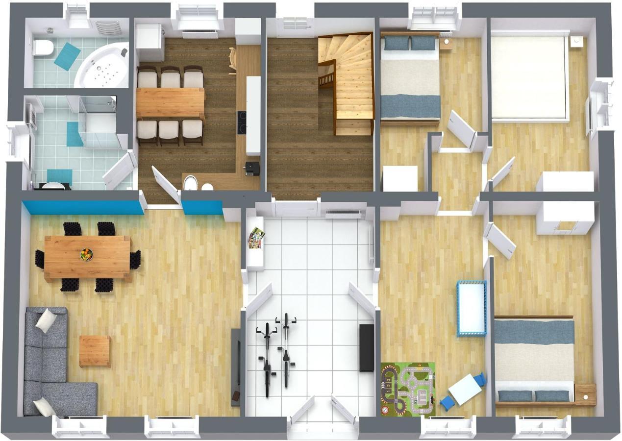 Ferienwohnung Pasewalk, 110 Qm Mit Geschirrspueler Papendorf (Vorpommern-Greifswald) Exterior foto